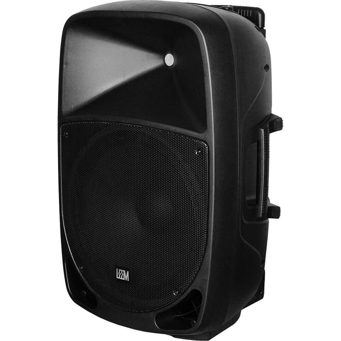 Leem PR-15HR Rechargeable Active 120W 2-Way 15" PA Speaker System