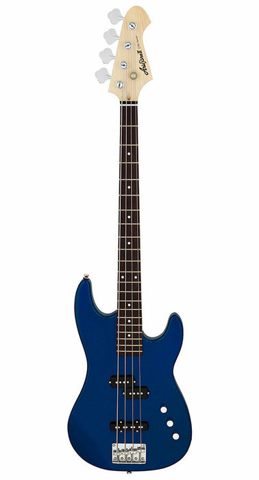 Aria STB-PJ Series Electric Bass Guitar in Metallic Blue