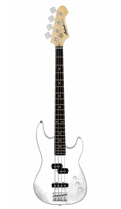 Aria STB-PJ Series Electric Bass Guitar in White