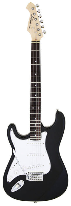 Aria STG-003 Series Left Handed Electric Guitar in Black