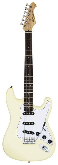 Aria STG-003SPL Series Electric Guitar in Vintage White