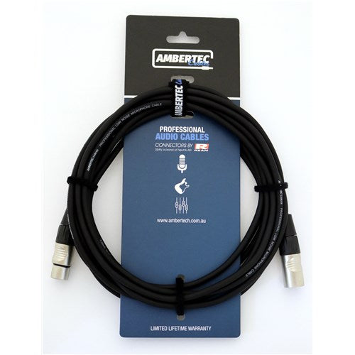 Microphone cable 3m REAN XLR Male to Female