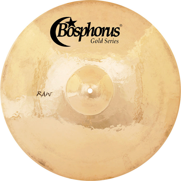 Bosphorus Gold Raw Series 21" Med Thin Ride Cymbal