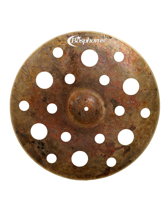 BOSPHORUS TURK FX 17 INCH 18 HOLE CYMBAL