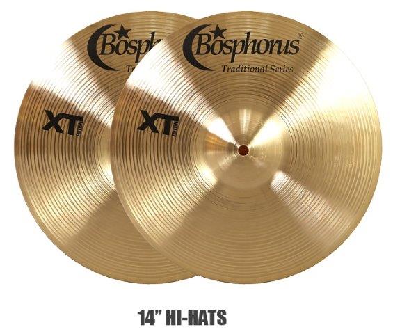 BOSPHORUS XT 14INCH HI HATS CYMBAL