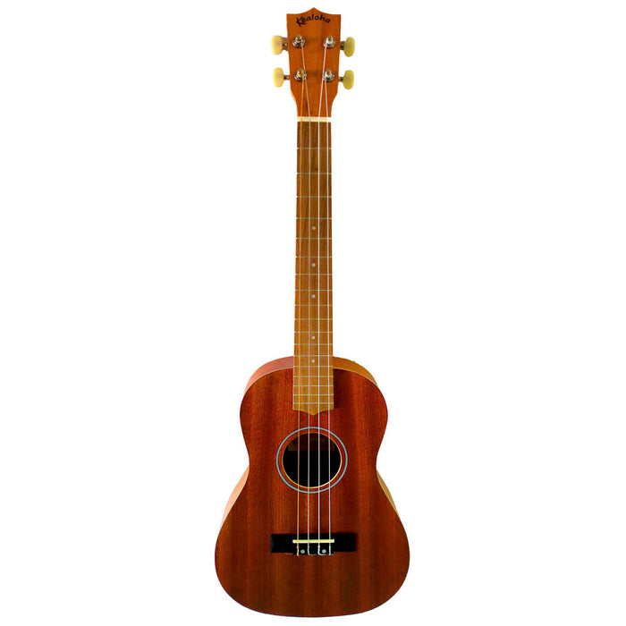 KEALOHA BARITONE UKULELE DARK BROWN FINISH