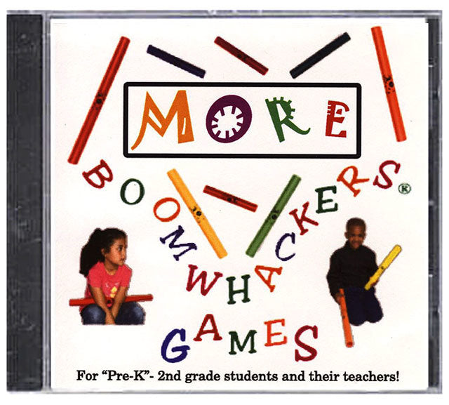 Boomwhackers "More Boomwhacker Games" CD Only