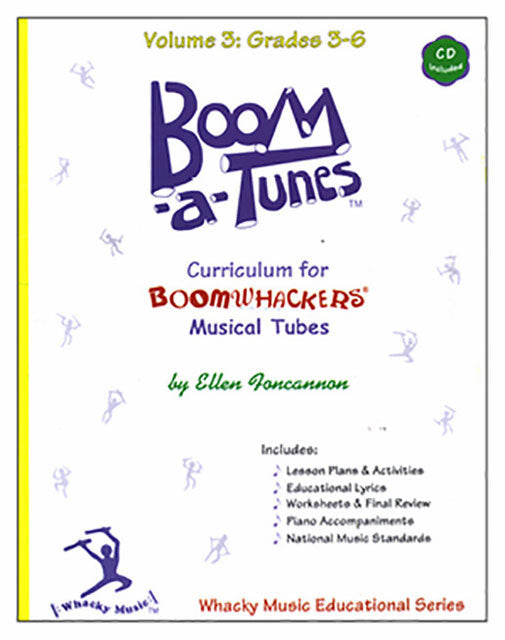 Boomwhackers "Boom-a-Tunes Volume 3" Curriculum Book/CD