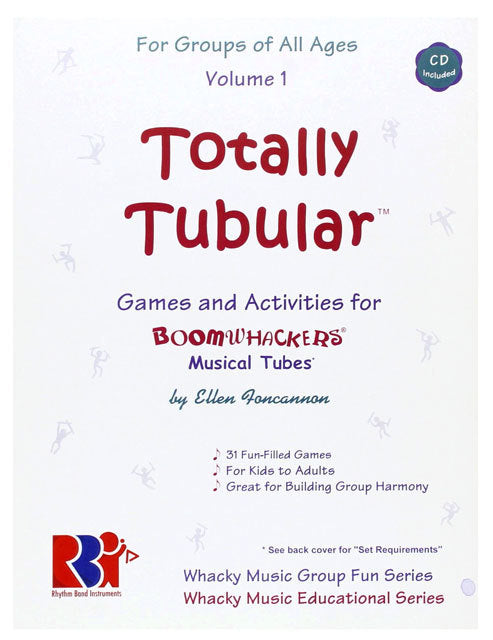 Boomwhackers "Totally Tubular Volume 1" Book/CD