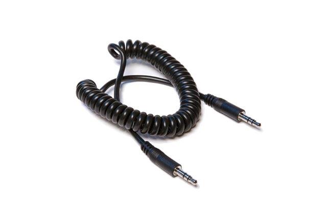 005 FT ANALOG AUDIO CABLE 3.5MM TRS-SAME COILED