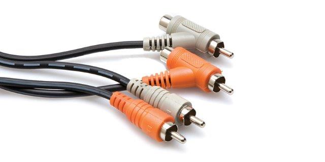 001 FT DUAL AUDIO CABLE RCA-RCA (F) JUNCTION