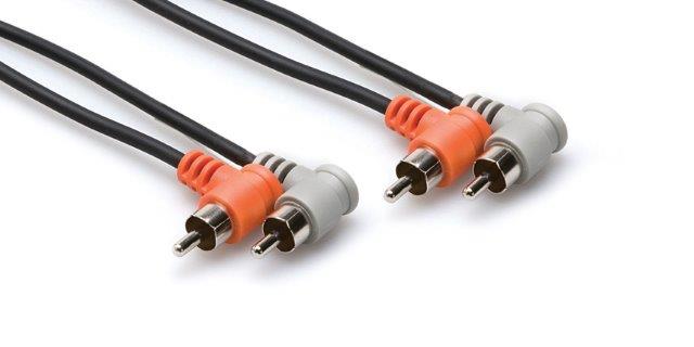 02 MTR DUAL AUDIO CABLE RA RCA TO RA RCA