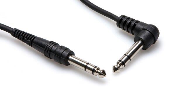 03 FT CABLE TRS 1/4 INCH TO RA 1/4 INCH