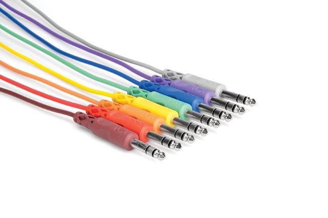 90CM PATCH CABLE 8 X 1/4 INCH BAL TO 1/4 INCH