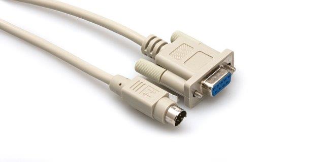 03 FT PC CABLE DB9 FEMALE TO DIN8 M