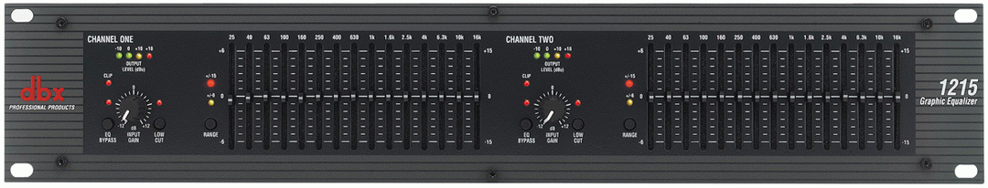 DBX DUAL 15 BAND GRAPHIC EQUALIZER