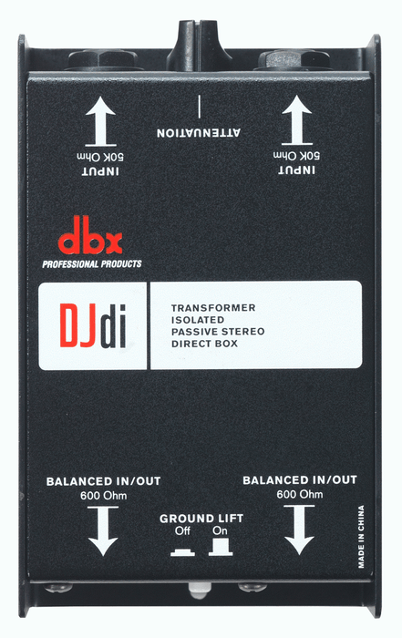 DBX DJDI 2CH PASSIVE BOX