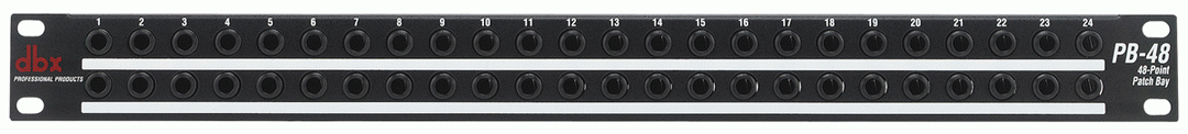 DBX 48 POINT RACKMOUNT PATCH BAY — Music Man Australia