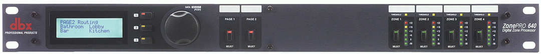 DBX ZONEPRO 640 6X4 DIGITAL ZONE PROCESSOR