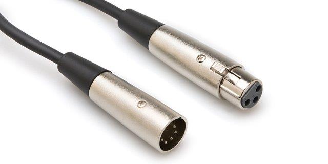 06 FT 5 PIN XLR MALE TO 3 PIN XLR FEMALE