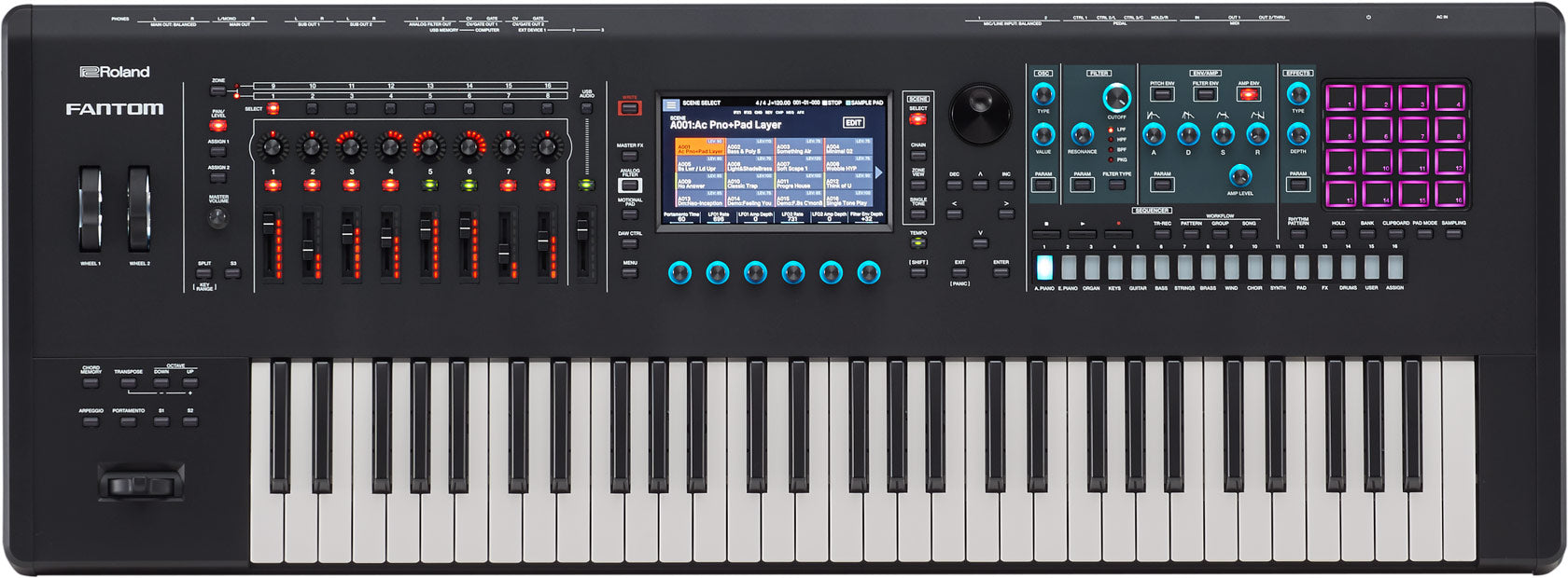 Fantom 6 Synthesizer Keyboard
