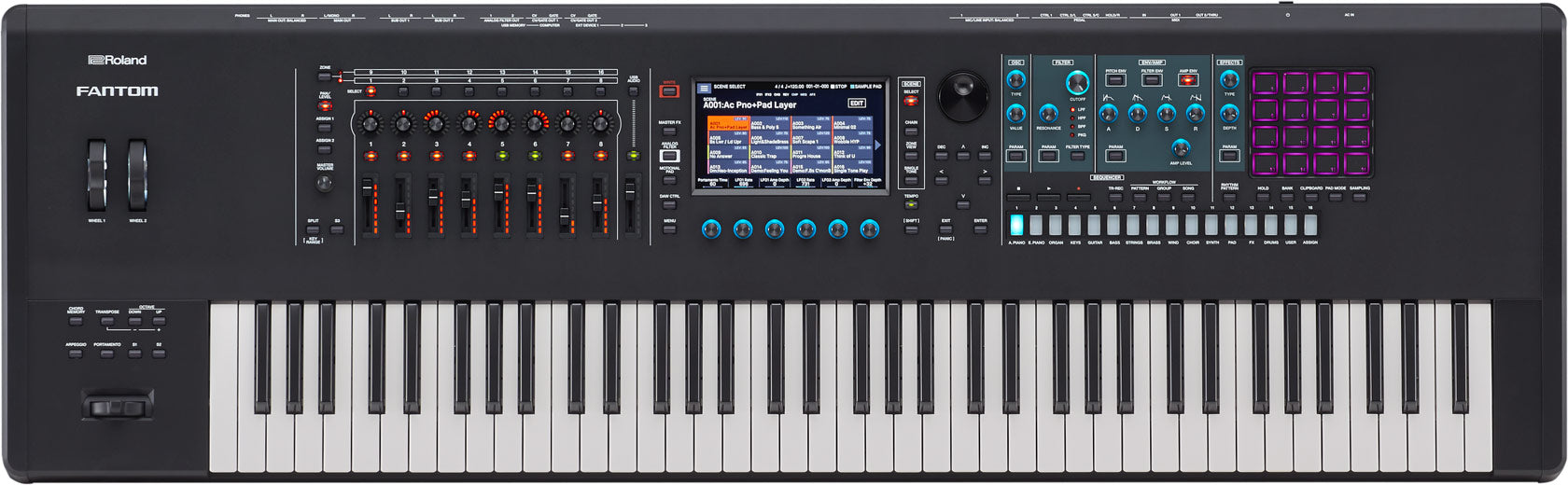 Fantom 7 Synthesizer Keyboard