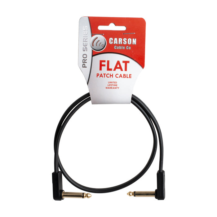 CARSON PRO FLAT PATCH CABLE 2 FOOT