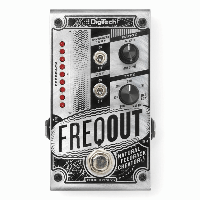 DIGITECH FREQOUT NATURAL FEEDBACK PEDAL