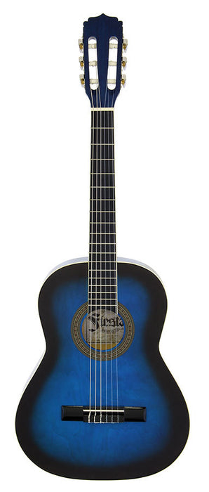 Aria Fiesta 3/4-Size Classical/Nylon String Guitar in Blue Shade