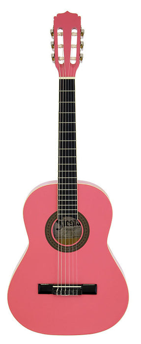 Aria Fiesta 4/4-Size Classical/Nylon String Guitar in Pink