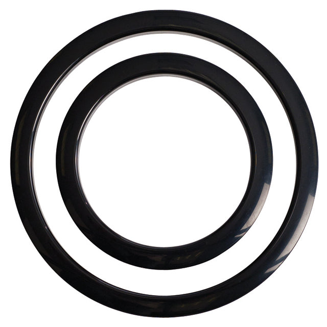 Gibraltar Port Hole Protector 4" Black Finish - Pk 1