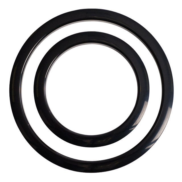 Gibraltar Port Hole Protector 6" Black Finish - Pk 1