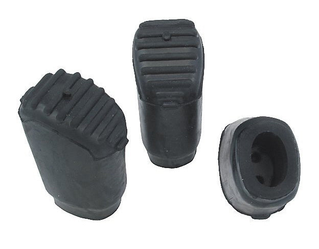 Gibraltar Elliptical Leg Rubber Feet - Pk 3