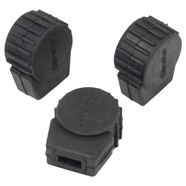 Gibraltar Small Round Rubber Feet - Pk 3