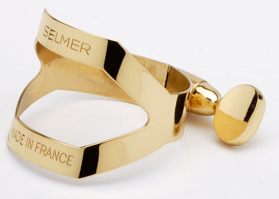 ALTO SAX LIGATURE ONLY GOLD LACQUERED