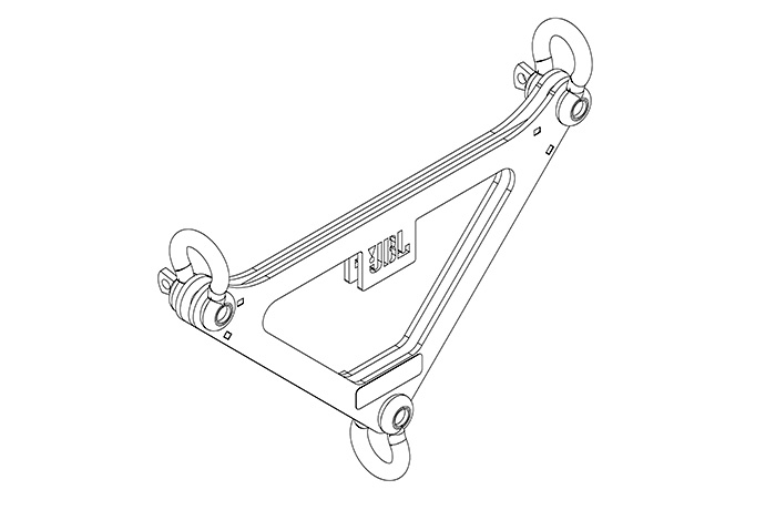 VTX DELTA PLATE +/- 10 DEGREES HORIZONTAL ADJ