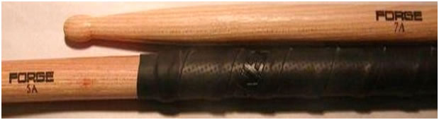 5A WOOD TIP DRUMSTICKS USA HICKORY VIBRATION DAM