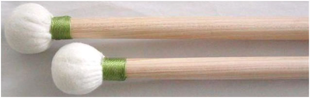 MULTI-PURPOSE FIRM FELT HEAD MALLETS PAIR