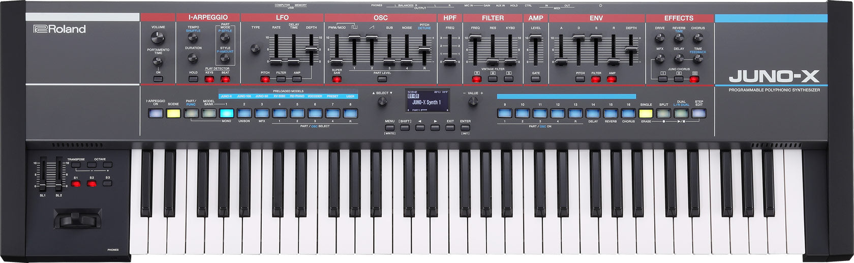 Roland JUNO-X Programmable Polyphonic Synthe