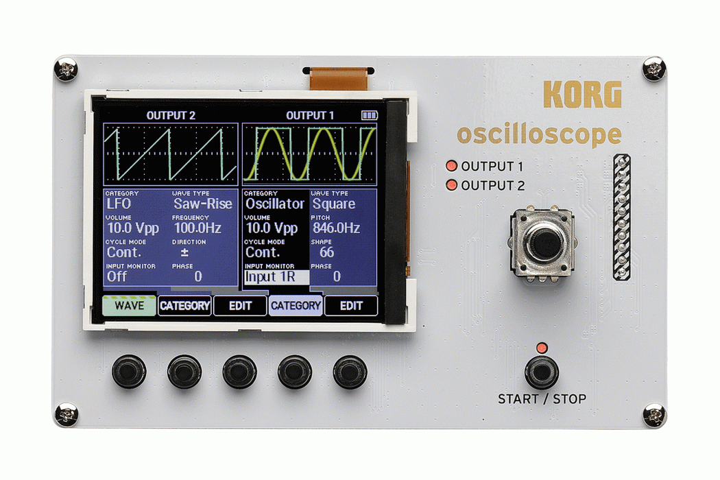 KORG NTS-2 OSCILLOSCOPE KIT AND KORG BOOK