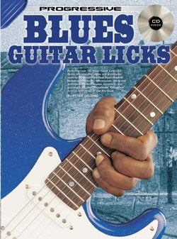 Progressive Blues Guitar Licks Book/CD