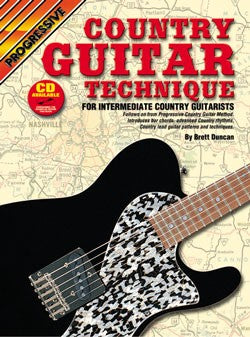 Progressive Country Guitar Technique Book/CD