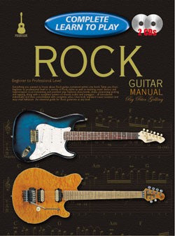 Progressive Complete Learn To Play Rock Guitar Book/CD(2)