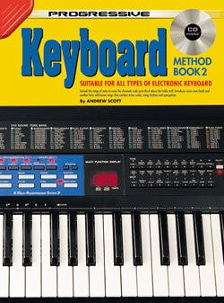Progressive Keyboard Method 2 Book/CD