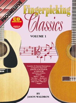Progressive Fingerpicking Classics Volume 1 Book/CD
