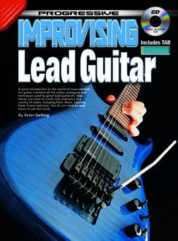 Progressive Improvising Lead Guitar Book/CD
