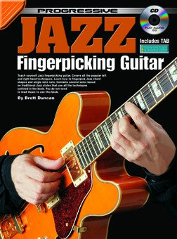 Progressive Jazz Fingerpicking Book/CD