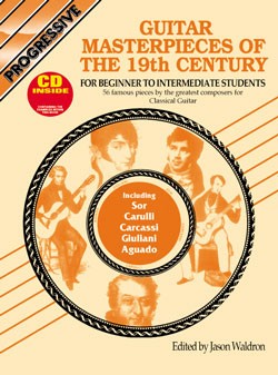 Progressive Guitar Masterpieces Of The 19th Century Book/CD