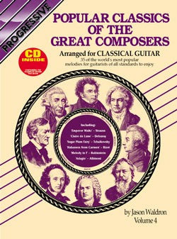 Progressive Popular Classics Of The Great Composers Volume 4 Book/CD