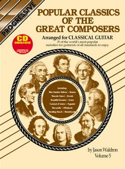 Progressive Popular Classics Of The Great Composers Volume 5 Book/CD